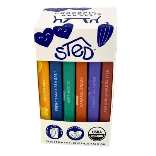 Sted Chocolate - Artisan Chocolate Bar Set (6CT) by The Epicurean Trader