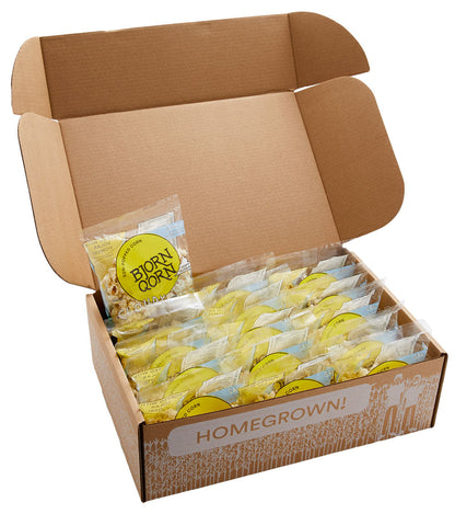 Bjorn Qorn Cloudy Popcorn Bags - 15-Pack x 1oz