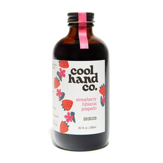 Cool Hand Co - 'Strawberry Hibiscus Jalapeno' Shrub (8.5OZ) by The Epicurean Trader