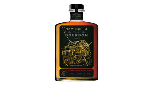 San Francisco Distilling Co. - Limited Edition Single-Barrel 'Forty Nine Mile' Bourbon (750ML) by The Epicurean Trader
