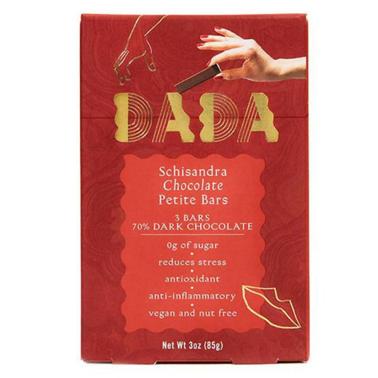 Schisandra Dark Chocolate Petite Bar Pouches - 8 x 3oz