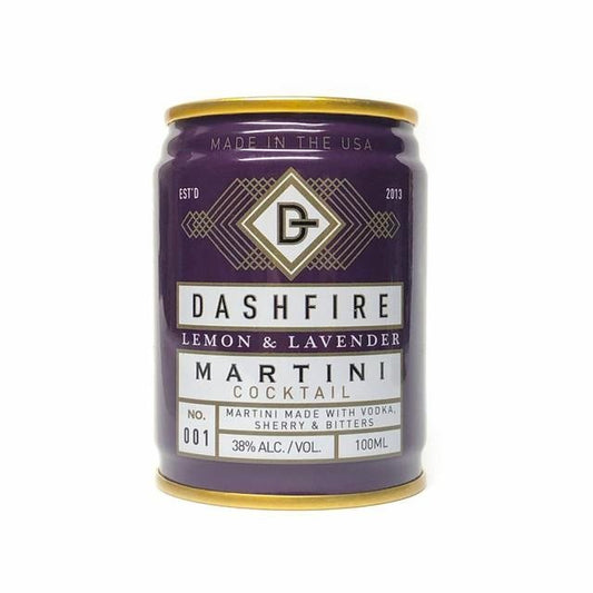 Dashfire - Lemon & Lavender Martini Cocktail (100ML) by The Epicurean Trader