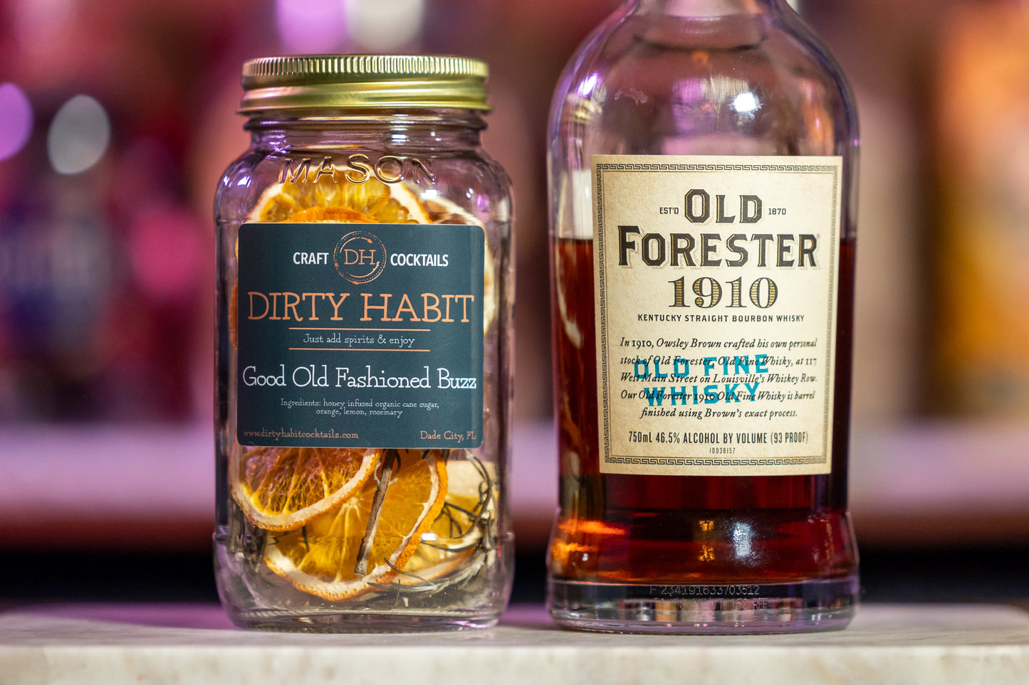 Good Old Fashioned Buzz by Dirty Habit Cocktails