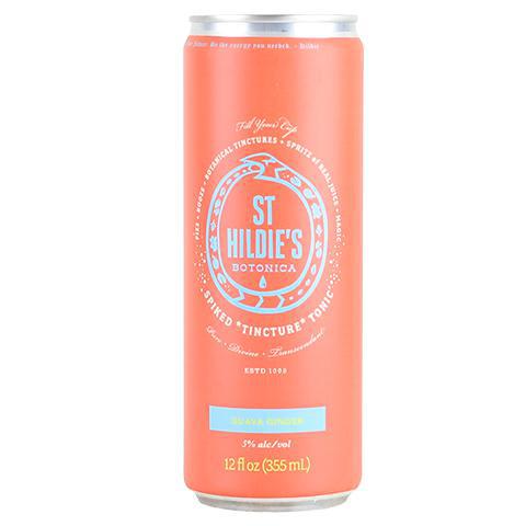 St. Hildie's Botanica - 'Guava Ginger' Spiked Tincture Tonic (12OZ) by The Epicurean Trader