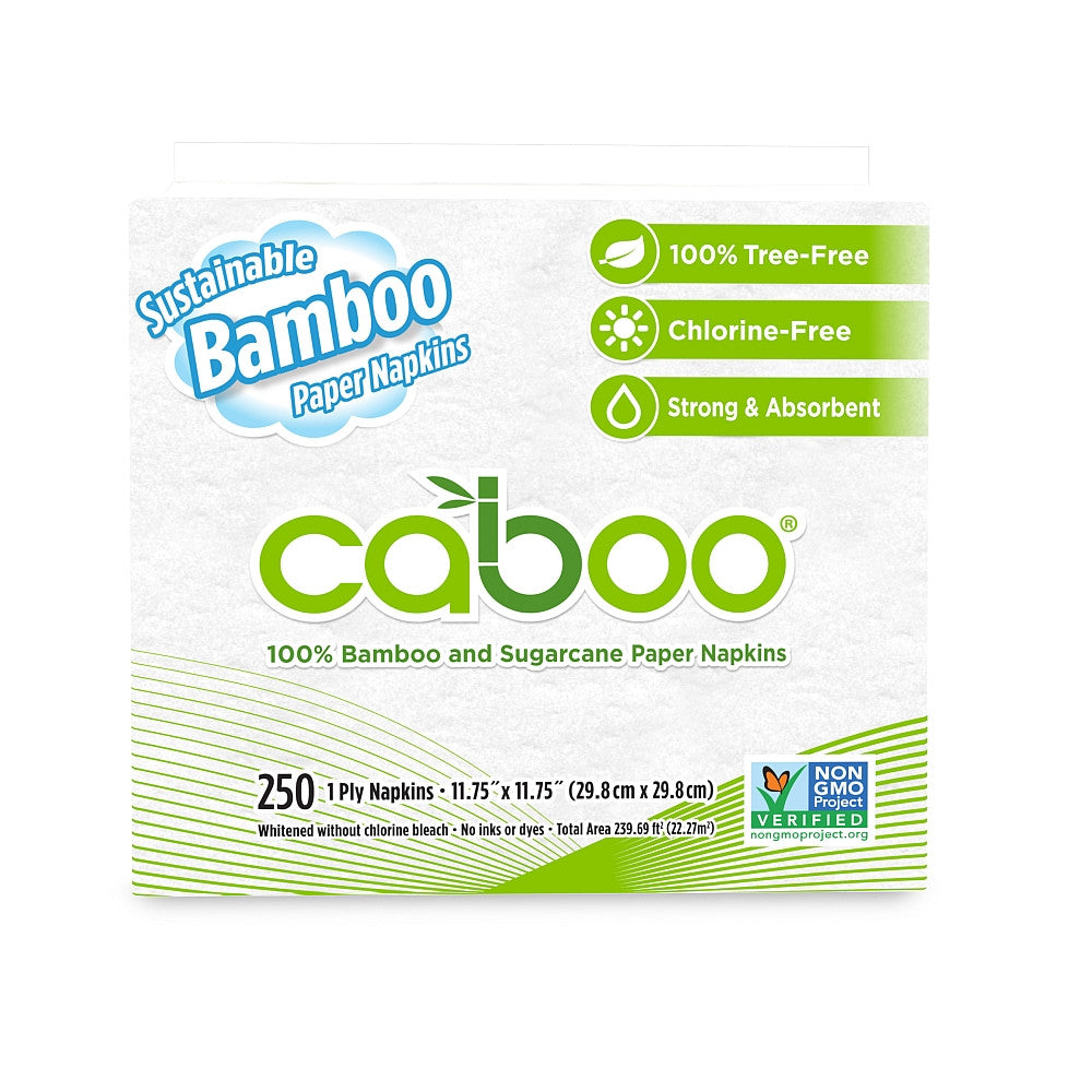 Caboo Bamboo, 250 Napkins x 16 Packs-0