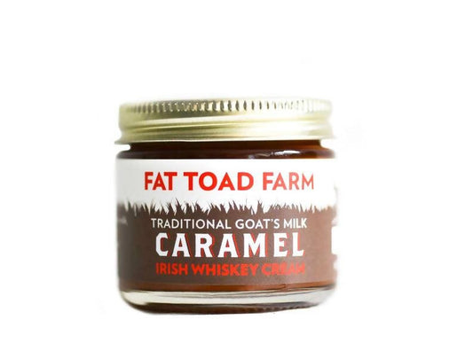 Fat Toad Farm Irish Whiskey Goat's Milk Caramel Jars - 12 x 2oz
