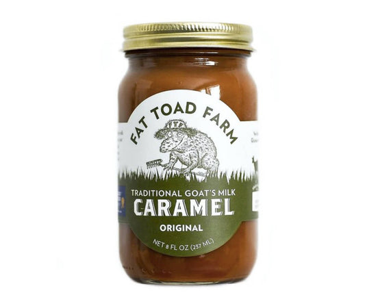 Fat Toad Farm Original Goat's Milk Caramel Jars - 12 x 8oz