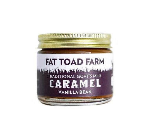 Fat Toad Farm Vanilla Bean Goat's Milk Caramel Jars - 12 x 2oz