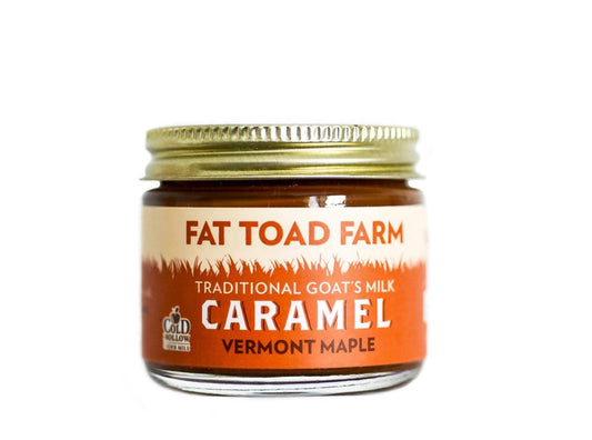 Fat Toad Farm Vermont Maple Goat's Milk Caramel Jars - 12 x 2oz