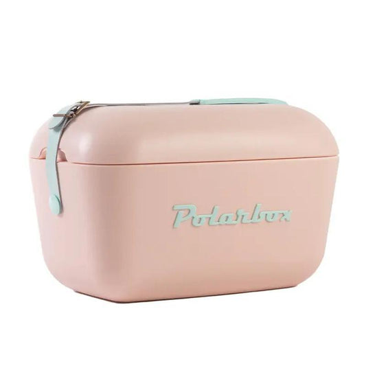 Polarbox - 'Nude' Cooler w/ Cyan Leather Strap (21QT) by The Epicurean Trader