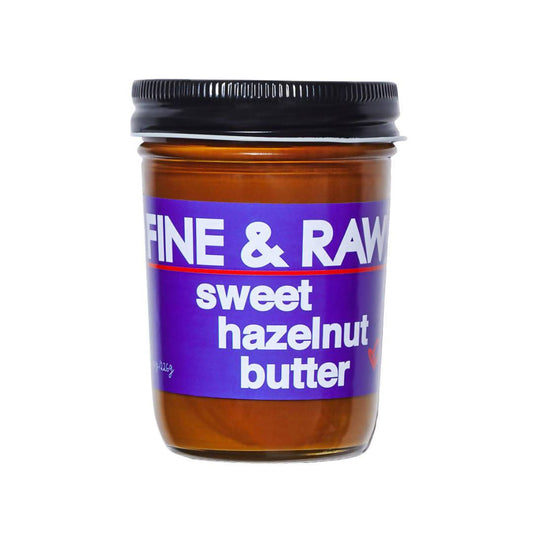 Fine and Raw Hazelnut Butter- 12 Jars x 8oz