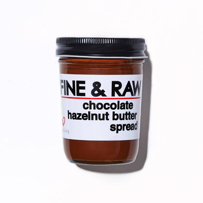 Fine and Raw Hazelnut Spread, Organic, Fair Trade - 12 Jars x 8oz