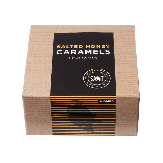 San Juan Island Salted Honey Caramels