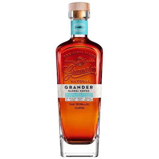 Grander - 'Barrel Series' Panama Rum Finished in Rye Whiskey Barrels (750ML) by The Epicurean Trader