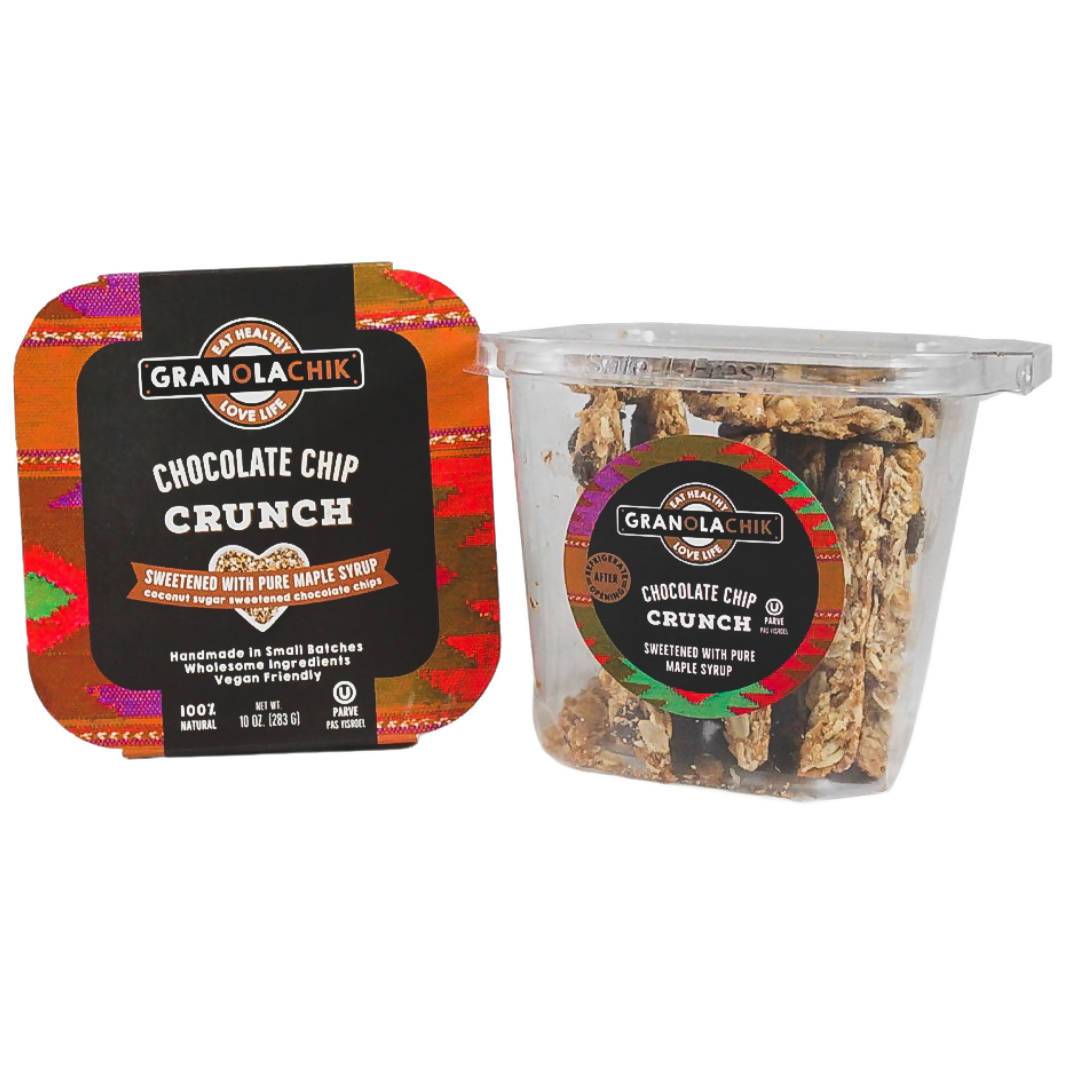 Granola Chik Chocolate Chip Crunch Containers - 6  containers x 10oz