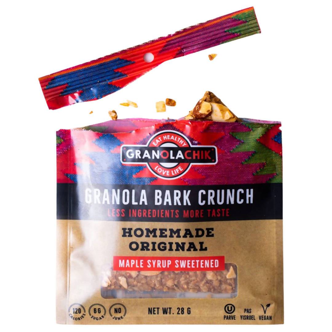 Granola Chik Original Homemade Crunch Bags - 6 bags x 1oz by Farm2Me