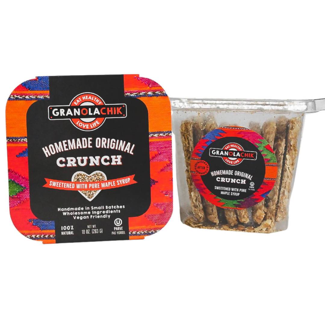 Granola Chik Original Homemade Crunch Containers - 6 containers x 10oz by Farm2Me