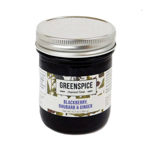 Blackberry, Rhubarb & Ginger Spread Jars - 6 x 10.2oz