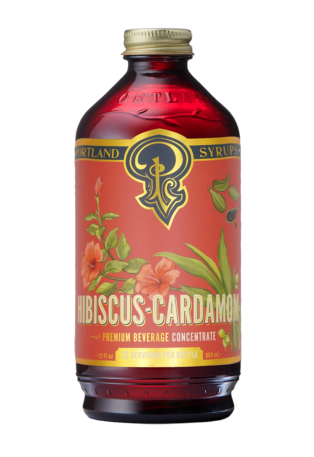 Hibiscus Cardamom Syrup - Mixologist Warehouse