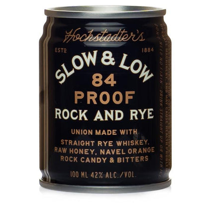 Hochstadters Slow & Low - 'Rock & Rye' Can (100ML) by The Epicurean Trader