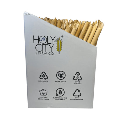 Holy City Straw Custom Angled Reed Straws