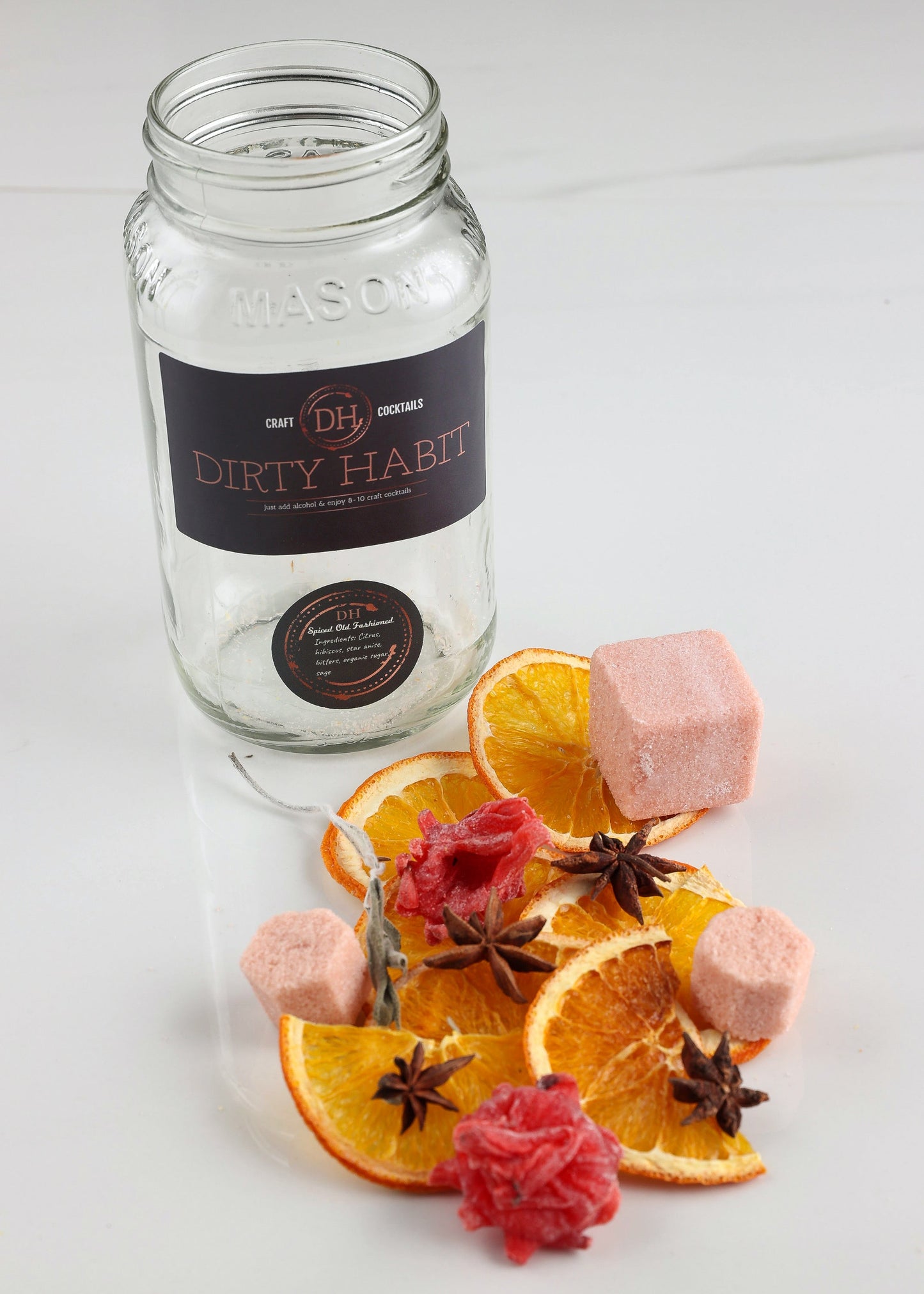 Dirty Habit Signature Spiced Old Fashioned Mix by Dirty Habit Cocktails