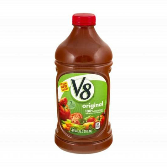 V8 Original Vegetable Juice - Essential Nutrients & Vitamins, 100% Natural