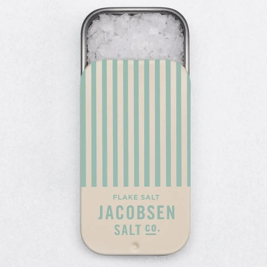 Jacobsen Salt Co - Flake Salt Tin (0.42OZ) by The Epicurean Trader