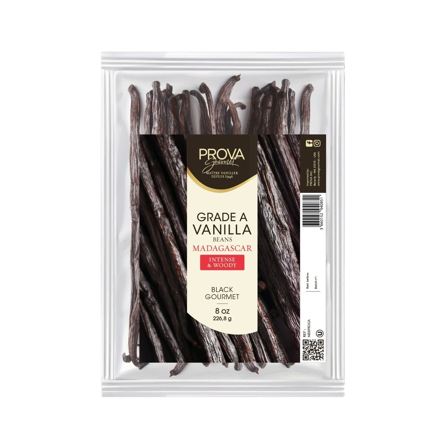 Grade A Madagascar Bourbon Vanilla Beans