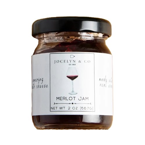 Jocelyn & Co - 'Merlot' Jam (2OZ) by The Epicurean Trader