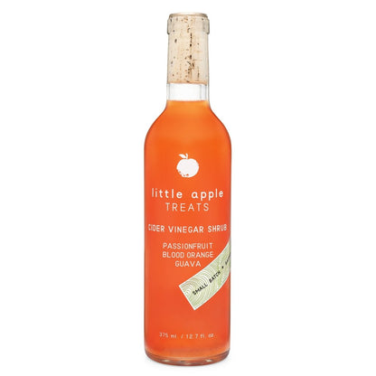 Little Apple Treats - Passionfruit, Blood Orange & Guava Shrub (375ML) by The Epicurean Trader