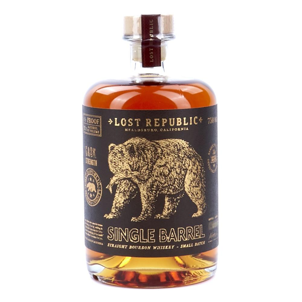 Lost Republic - Single-Barrel Cask-Strength Straight Bourbon (750ML) by The Epicurean Trader