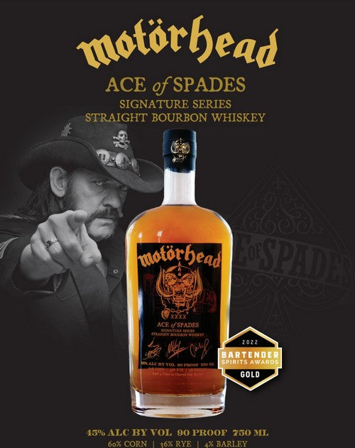 Motorhead Ace of Spades Straight Bourbon Whiskey