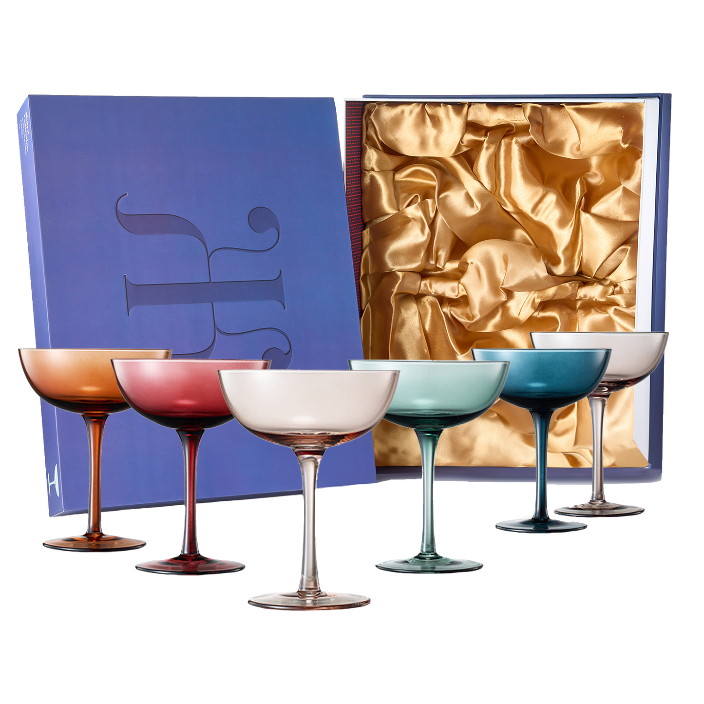 Cocktail & Champagne Coupe Glasses 7 oz | Set of 6