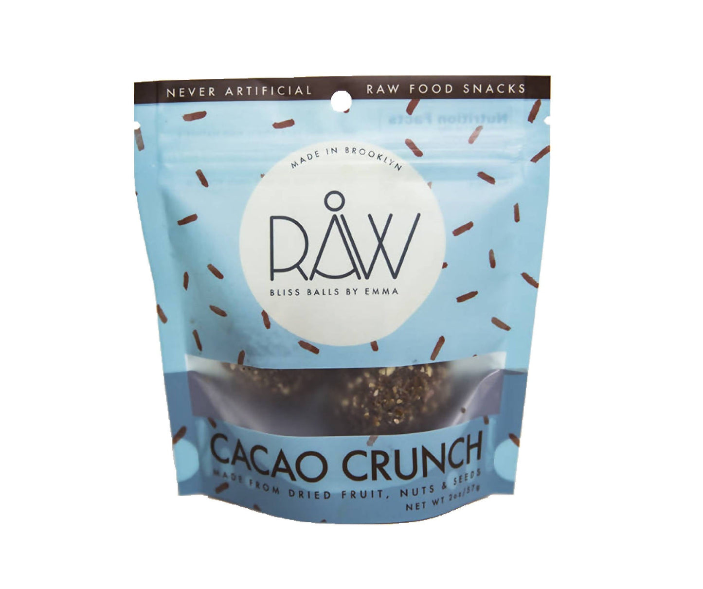 Cacao Crunch RAW Bliss Balls Bags - 20 Pack