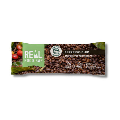 Real Food Bar's Espresso Chip Bars - 12-Bar Pack