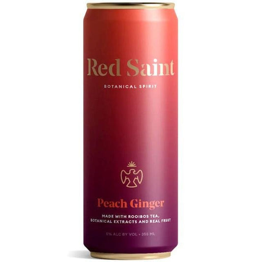 Red Saint - 'Peach Ginger' Hard Herbal Tea (4PK) by The Epicurean Trader