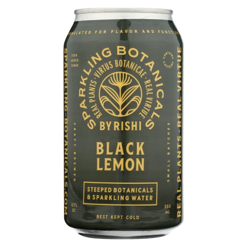 Rishi - 'Black Lemon' Sparkling Botanical Tea (12OZ)