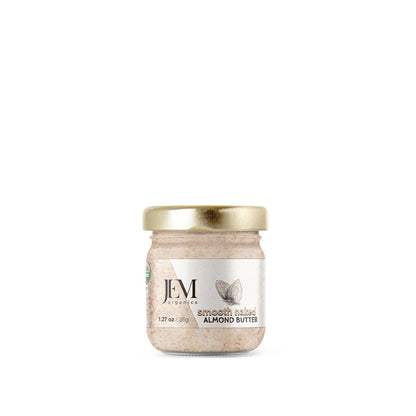 JEM Organics Smooth Naked Almond Butter - Mini 12 Pack