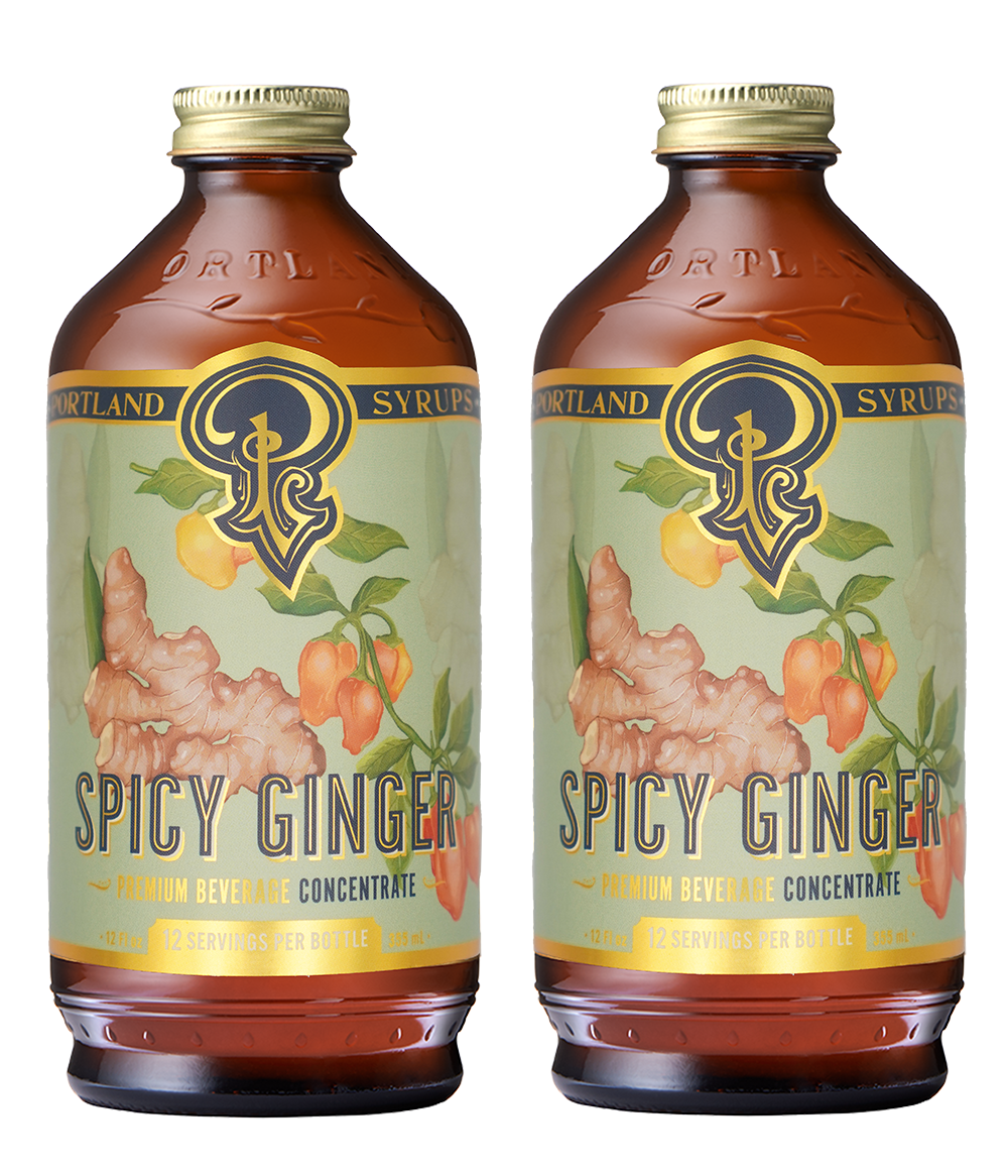 Spicy Ginger Syrup two-pack - Mixologist Warehouse