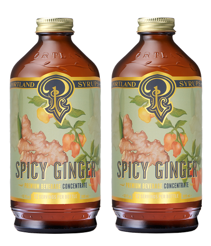 Spicy Ginger Syrup two-pack - Mixologist Warehouse