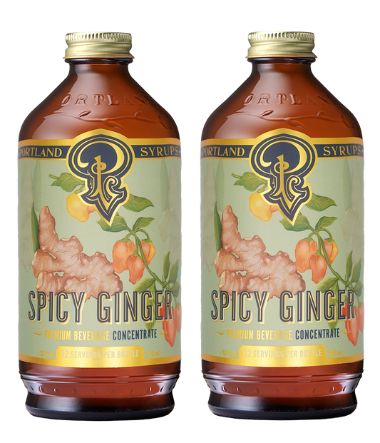 Spicy Ginger Syrup two-pack - Mixologist Warehouse