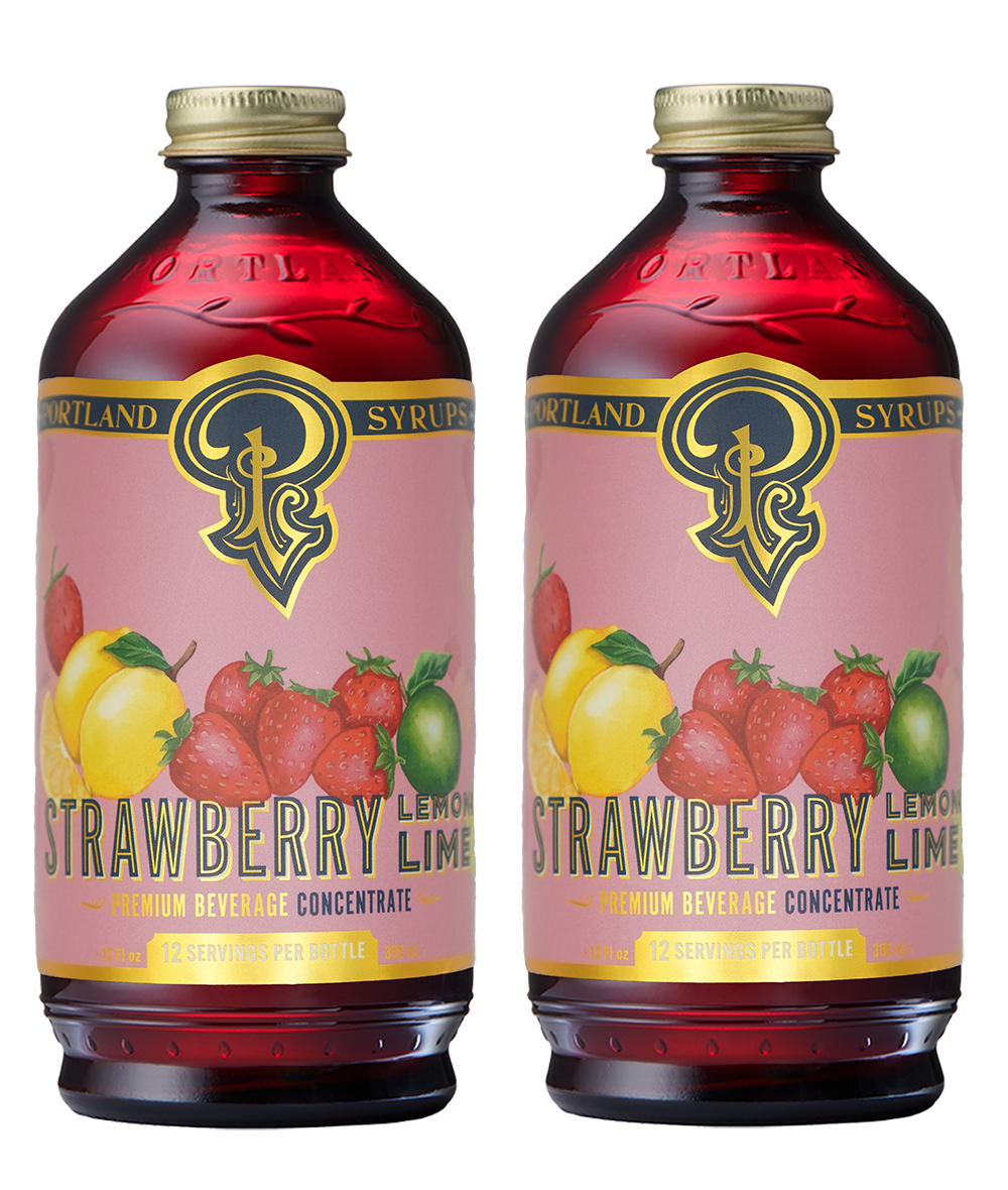 Strawberry Lemon-Lime Syrup two-pack - Mixologist Warehouse