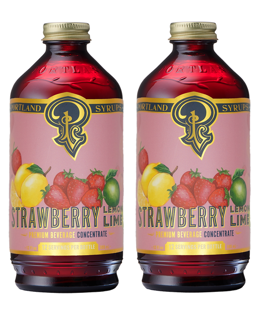 Strawberry Lemon-Lime Syrup two-pack - Mixologist Warehouse