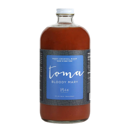 Toma Bloody Mary Mixer, Mild - 6 Bottles x 32oz by Farm2Me