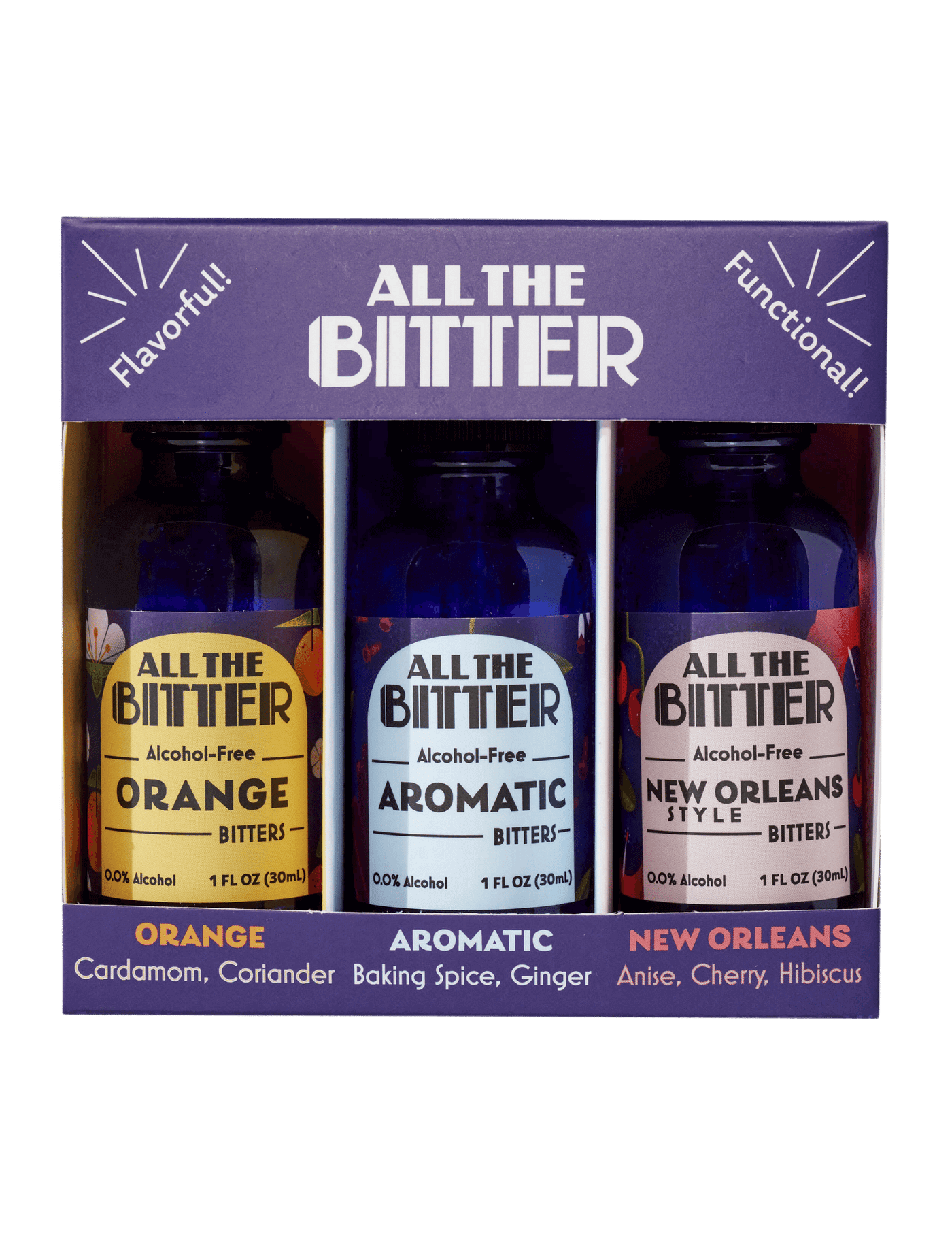 Classic Bitters Travel Pack by All The Bitter
