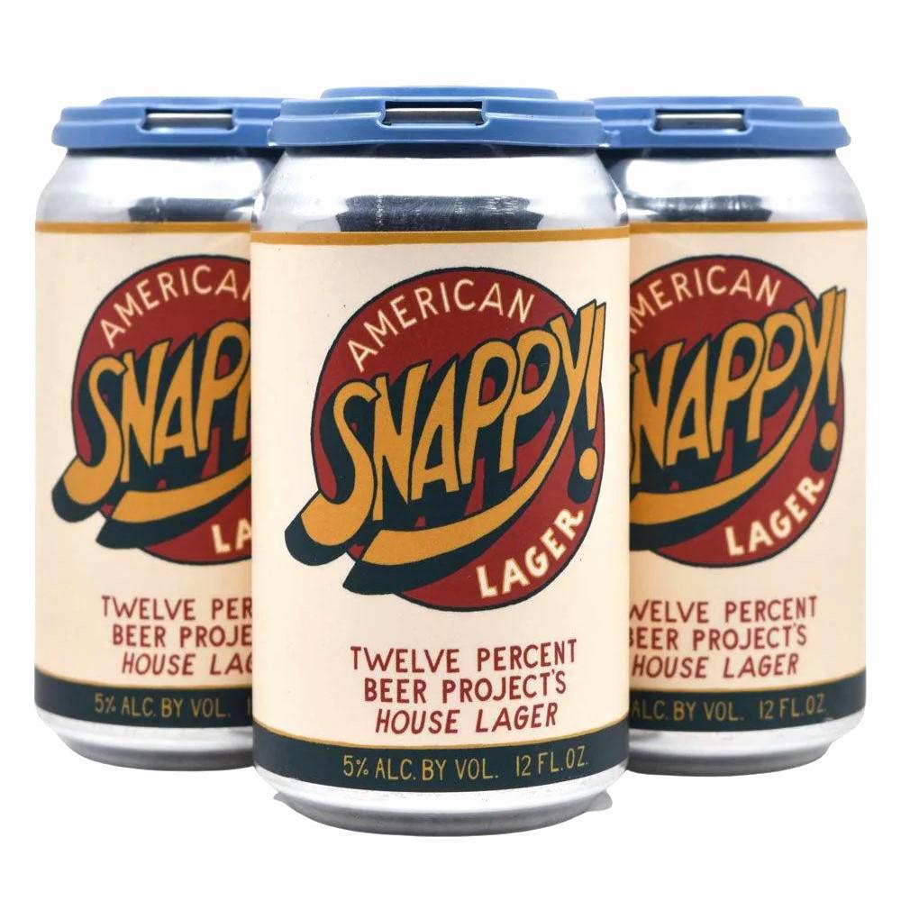 Twelve Percent Beer Projects - 'American Snappy' House Lager (12OZ) by The Epicurean Trader