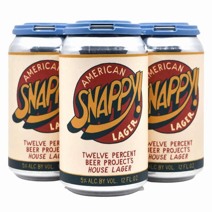 Twelve Percent Beer Projects - 'American Snappy' House Lager (12OZ) by The Epicurean Trader