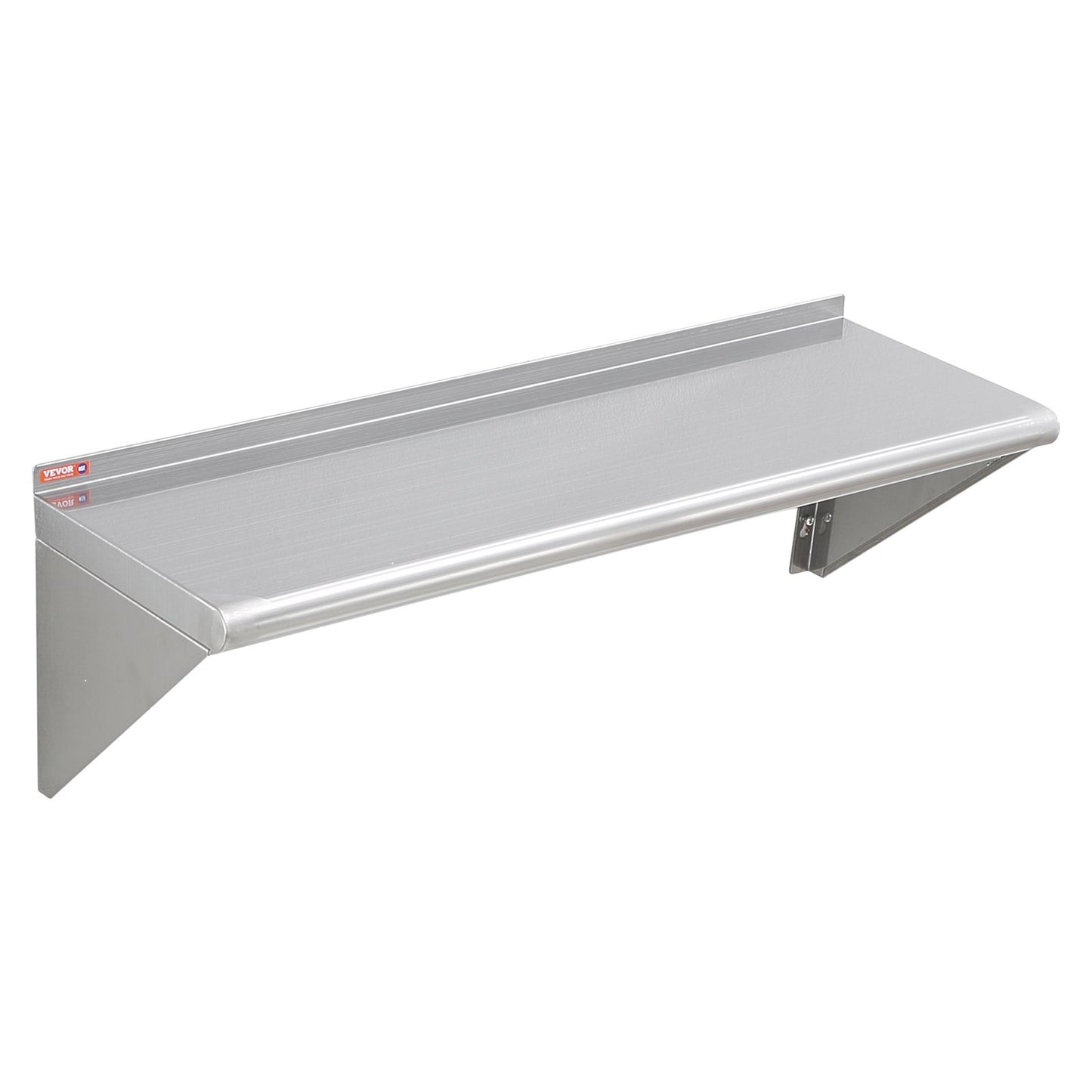 Wall Mounted Floating Shelving with Brackets-7