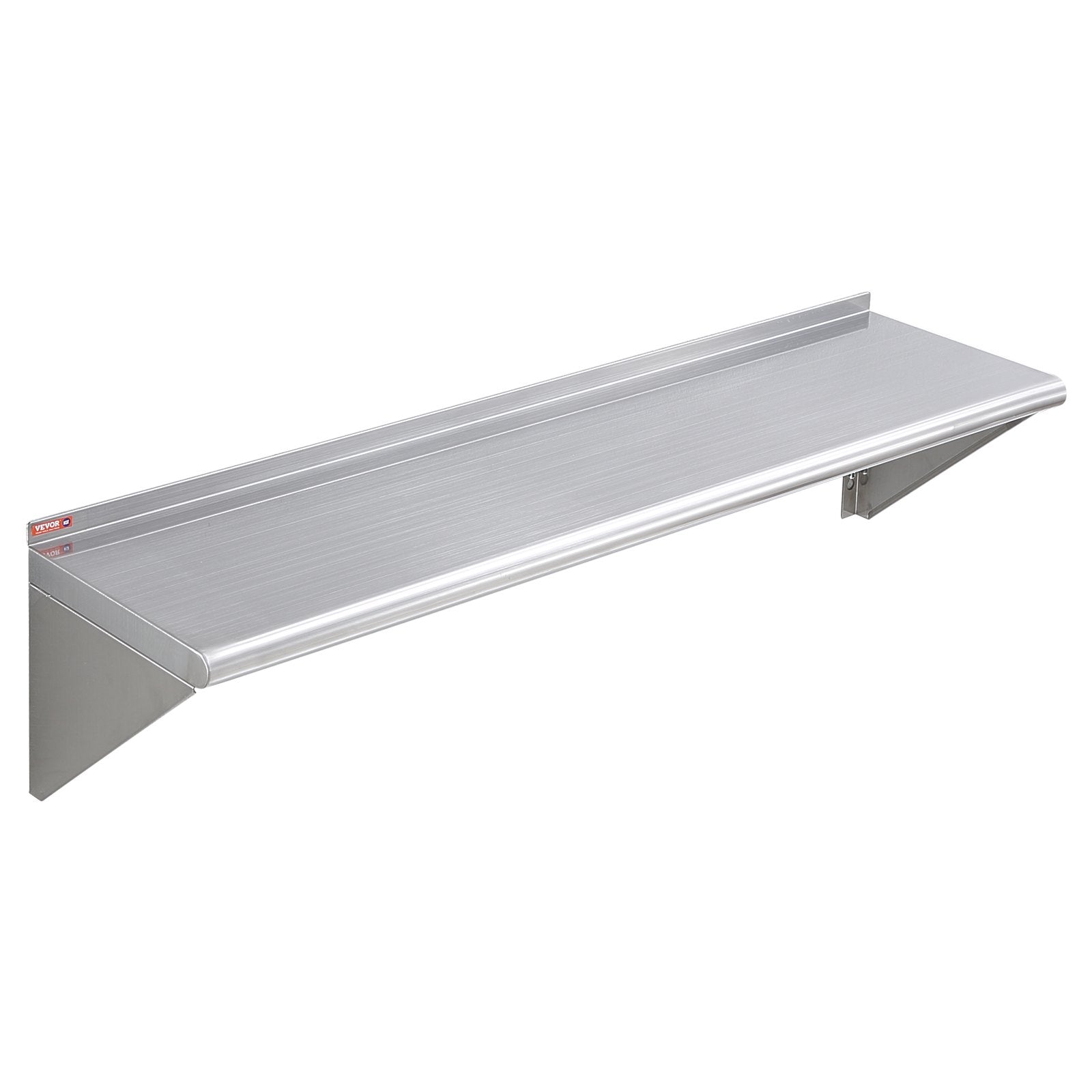 Wall Mounted Floating Shelving with Brackets-7